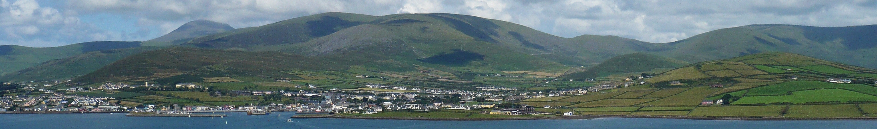 Banner showing picture of Dingle Bay, Ireland